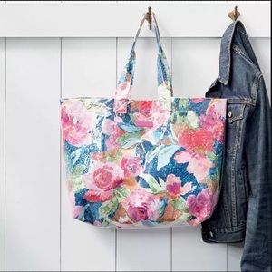 Vera Bradley Large City Shopper Tote SUPERBLOOM